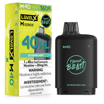 Level X Flavour Beast M40 160K Pod - Extreme Mint Iced