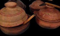 Clay Pans Buffet Clay Pans (Check leaks before purchase. No Refunds, must season before use) (Only on Shop Visits)