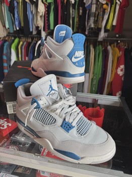 Air Jordan 4 Retro Military Blue (2024) • Pre-Owned [7533] - photo 1