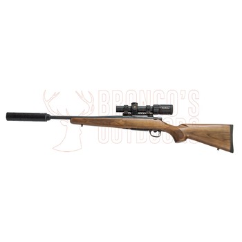Howa Superlite Walnut 7mm-08 + Nikko Stirling Bore Eater + Nielsen Sonic Suppressor