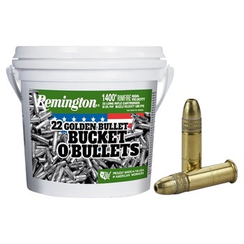 Remington .22LR Golden Bullet 36Gr PHP 1400Rnd Bucket