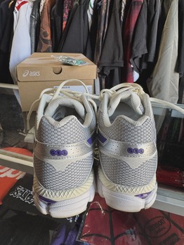 ASICS Gel-Cumulus 16 Tomo Summit Exclusive Cream Malachite Green • Pre-Owned [5476] - view 4