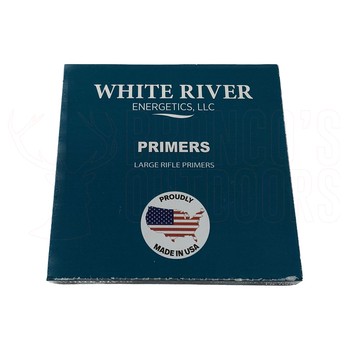 White River Energetics Large Rifle Primers x100