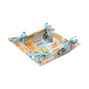 BLUE  SARDINES BREAD BASKET