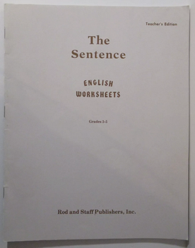 The Sentence: English Worksheets Gr. 3-5