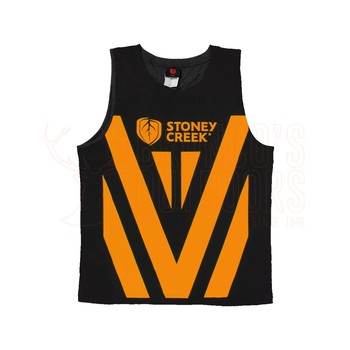 Stoney Creek Loud N Proud Singlet Black Orange