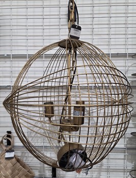 3 Light Iron Hanging Lamp