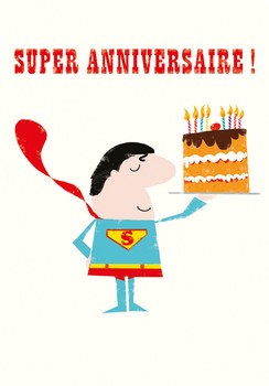 The Art File - Super Birthday Card