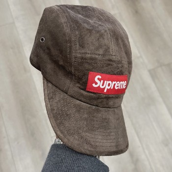 Supreme Suede Camp Cap • Pre-Owned [4854] - view 3