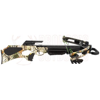 Stealth M69 Compound Crossbow 165lb + Cocking Aid + 4x32 Scope + 3x 20" Carbon Bolts + Quiver + Allen Key