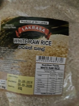 Lakrasa White (Kiribath) Rice 1kg