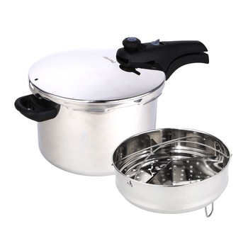 PRESTIGE SMART PLUS INDUCTION PRESSURE COOKER - 6 LITRE