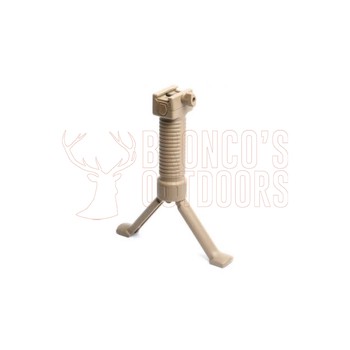 G&G SCAR Style Picattinny Tactical Foregrip Bipod Gripod - Tan