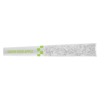 Claybourne Frosted Super Sour Apple Liquid Diamond Infused (Pre-Roll) / 2.5g / Infused Pre-Rolls (5) / Sativa