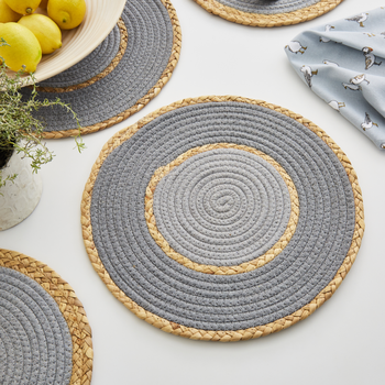 COASTAL SEAGRASS/COTTON  LARGE TABLEMATS - SET OF 2