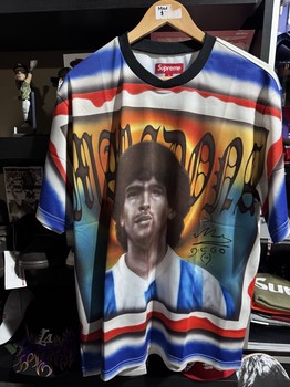 Supreme Maradona Soccer Jersey Multicolor - Pre Owned