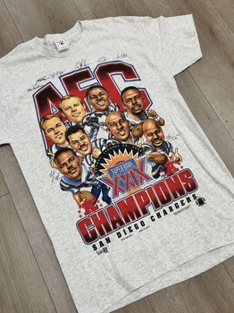 1994/1995 San Diego Chargers AFC Champions • Pre-Owned [1500] - view 3