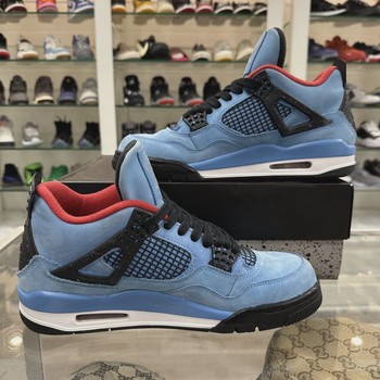 Air Jordan 4 Retro Travis Scott Cactus Jack • Pre-Owned [7454] - view 3