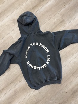 Represent x Liam Gallagher "Tambourine" Full-Zip/Popper Hoodie • Pre-Owned [0506] - view 2