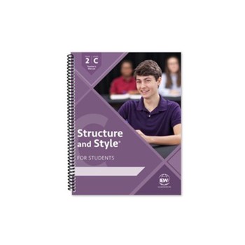 Structure and Style for Students: Year 2 Level C Teacher's Manual Only
