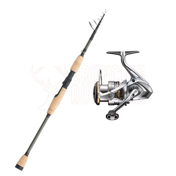 Shimano Stream Flight 7' 3-5kg Telescopic + Shimano Sedona 2500FJ