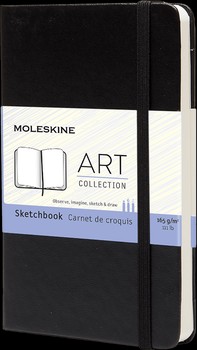 Moleskine - Pocket Sketchbook Black - ARTQP014
