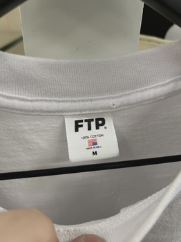 FTP x Famous Stars & Straps Logo Tee in White • Pre-Owned [1947] - view 4