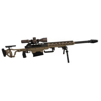 Victrix Corvo V Medium Flat Brown .50 BMG 27"