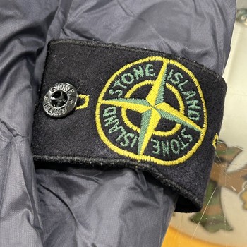 Stone Island Blue Zip Up Sport Jacket - Pre-Owned - view 4