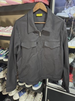 ALOCS Black zip up Jacket • Pre-Owned [8719] - view 2