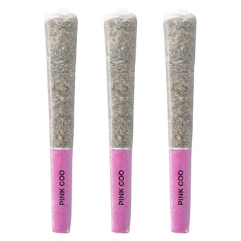 Pistol and Paris Pink Goo (Pre-Roll) / 1.5g / Pre-Roll Packs (3) / Indica