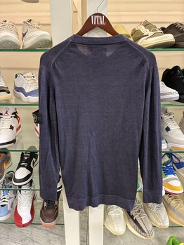Stone Island Cashmere Sweater - Navy Blue - Pre-Owned - view 4