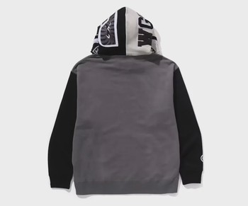 BAPE Shark Full Zip I Hoodie Black • Brand New [3102] - view 3