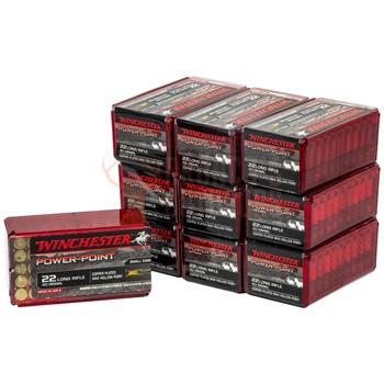 Winchester Power Point .22LR 40gr HP 500 Rounds