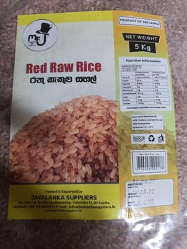 Jaya Red Raw Rice 5kg
