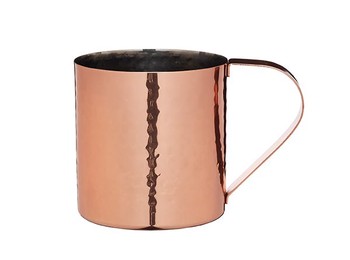 HAMMERED FINISH COPPER MOSCOW MULE MUG
