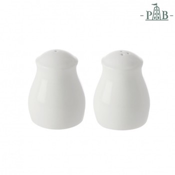 PORCELAIN SALT AND PEPPER SET