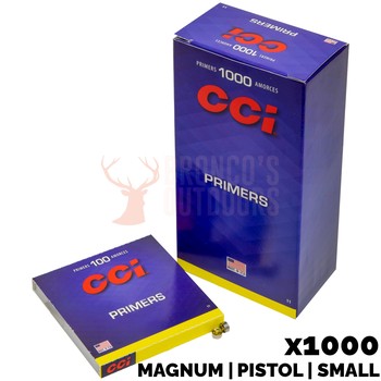 CCI Small Magnum Pistol Primers x 1000
