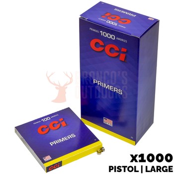 CCI Large Pistol Primers x 1000