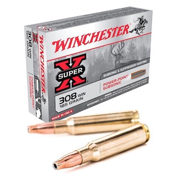 Winchester Super X .308 185gr (Subsonic) RCE