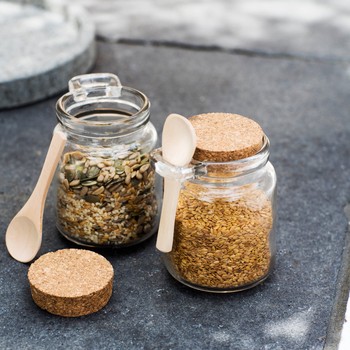 GARDEN TRADING SPICES, SEEDS AND SALT JAR - SET OF 2