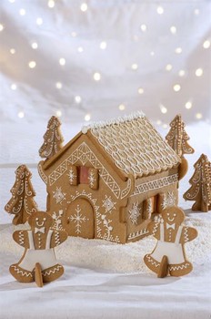 GINGERBREAD HOUSE CUTTER  SET - 20 PIECE