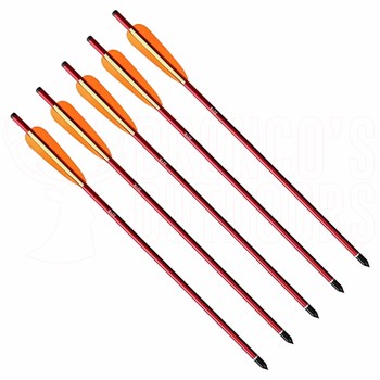 EK Red Aluminium Bolts 16" 5 pack