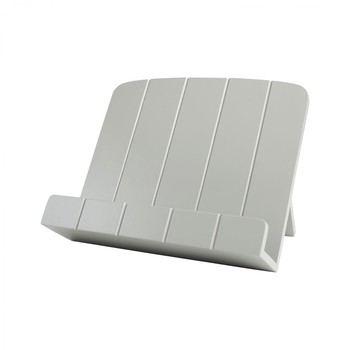GREY COOK BOOK STAND