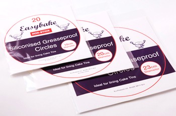 GREASEPROOF CIRCLES 18CM / 7" - PACK OF 20