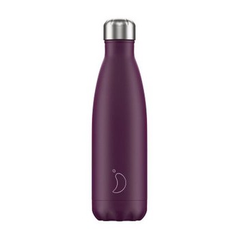 CHILLY'S 500ML MATT PURPLE BOTTLE