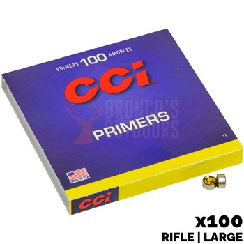 CCI Large Rifle Primers x 100