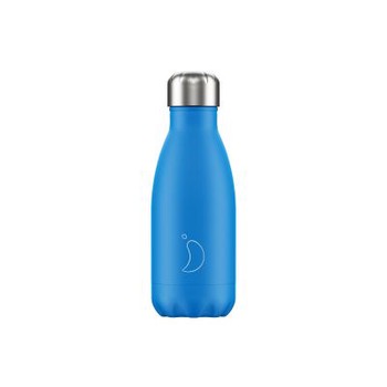 CHILLY'S 260ML NEON BLUE BOTTLE