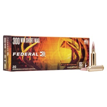 Federal Fusion 300 WSM 165gr Soft Point