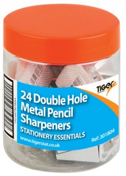 Tiger - Sharpener-Metal Double 301804
